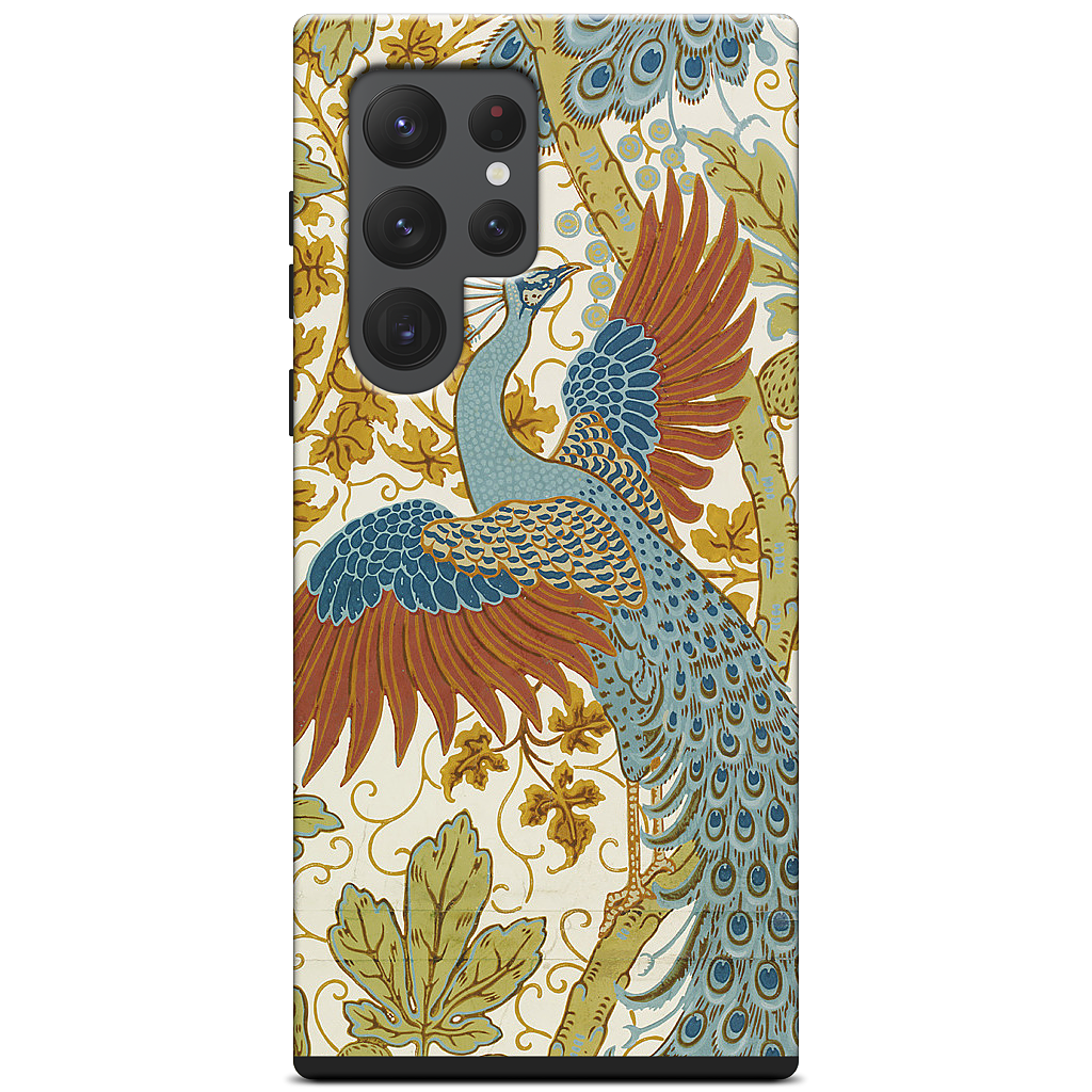 Fig and Peacock Samsung Case
