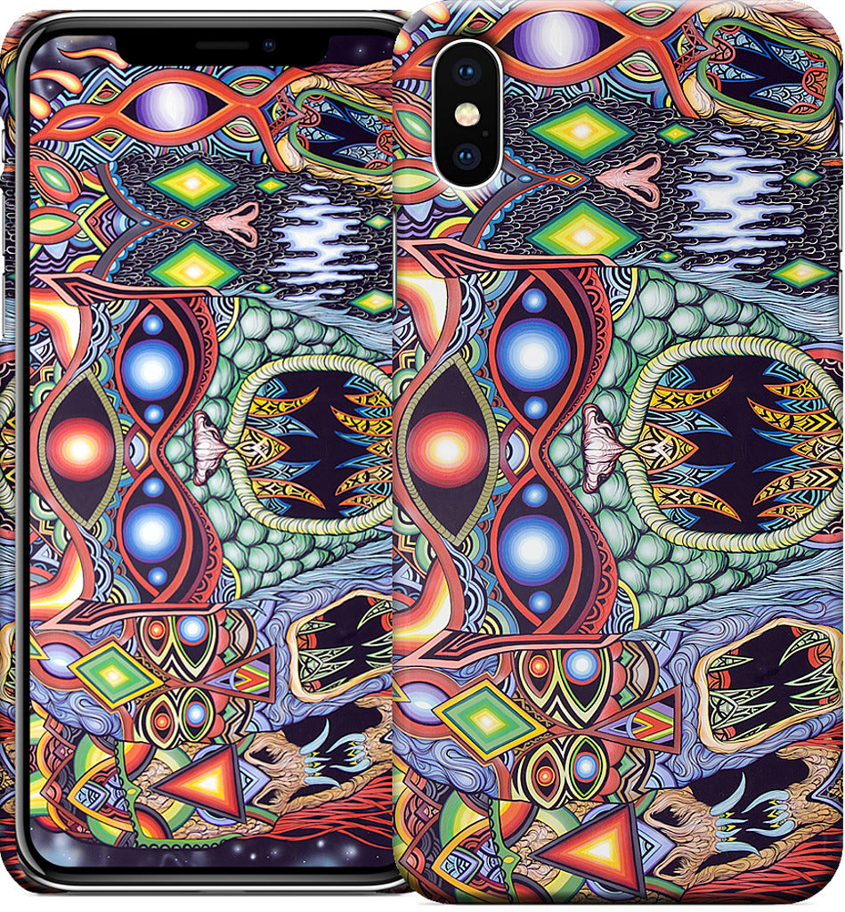 The Gods Beyond The Dark iPhone Case