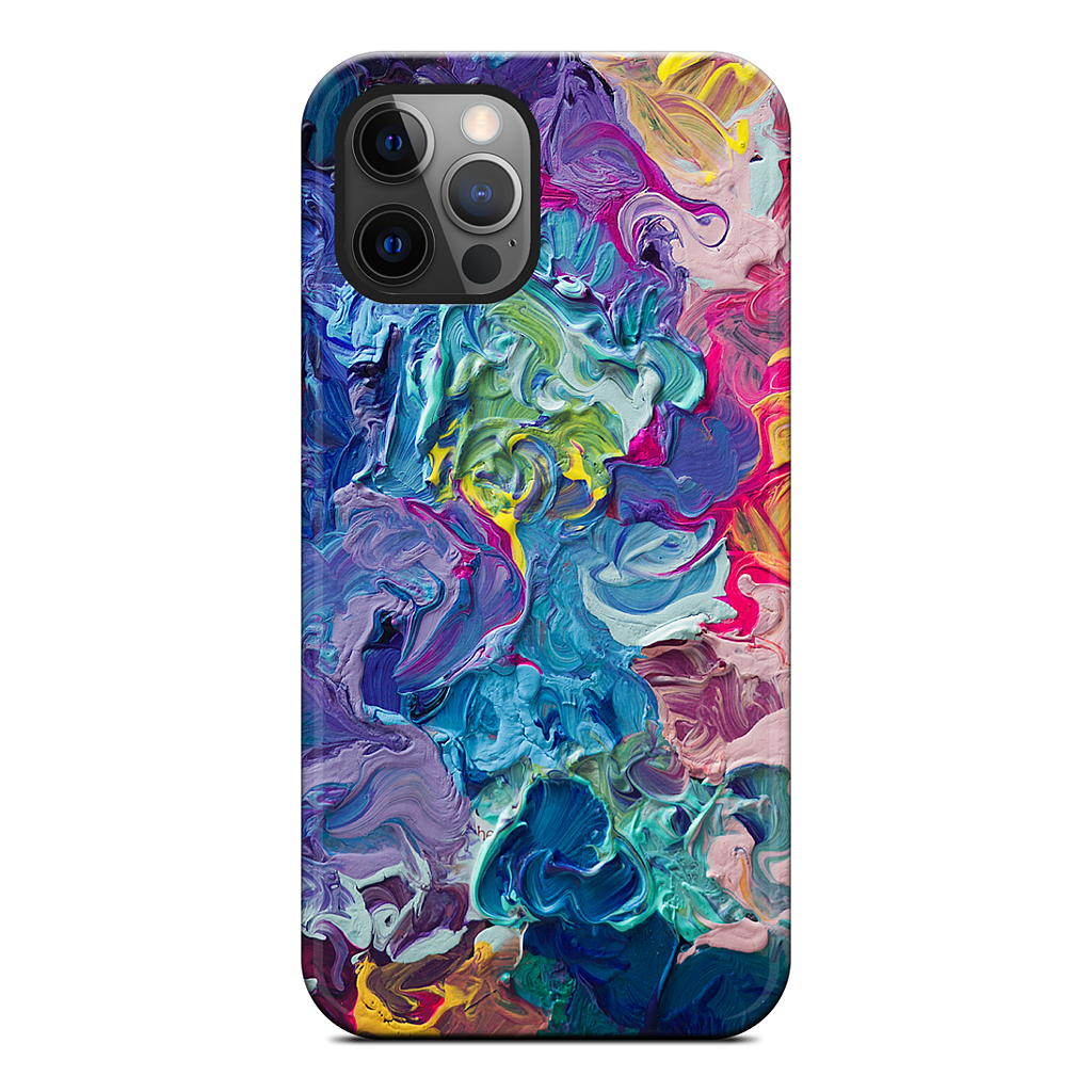 Rainbow Flow Abstract iPhone Case