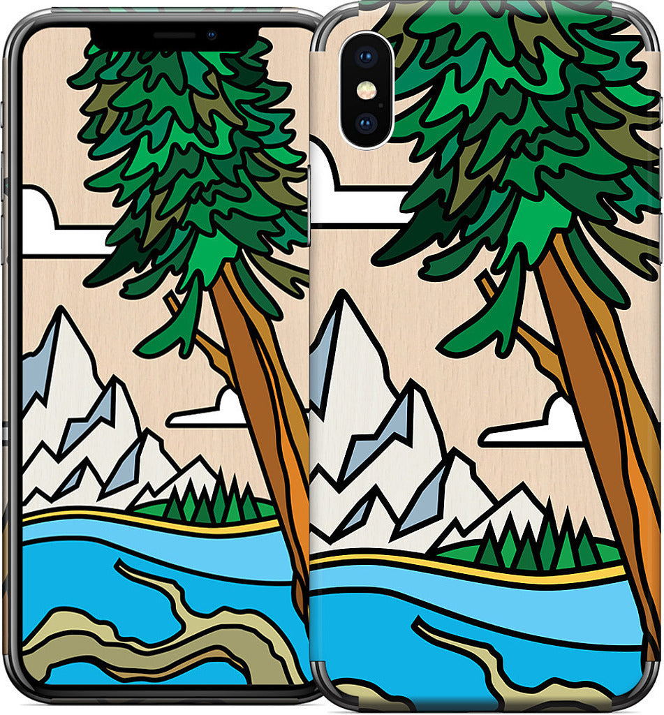 Up North iPhone Skin