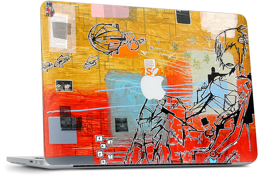 Blimp Girl MacBook Skin