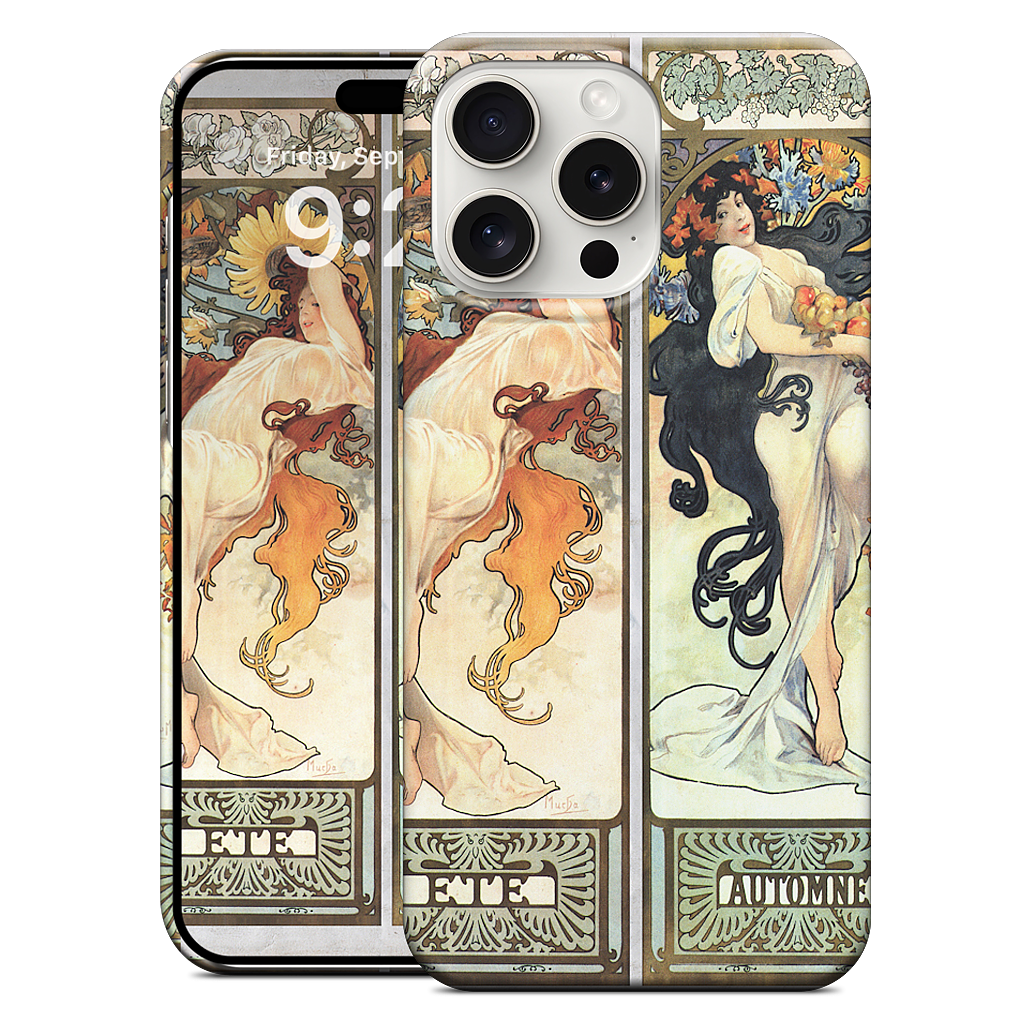Les Saisons iPhone Case