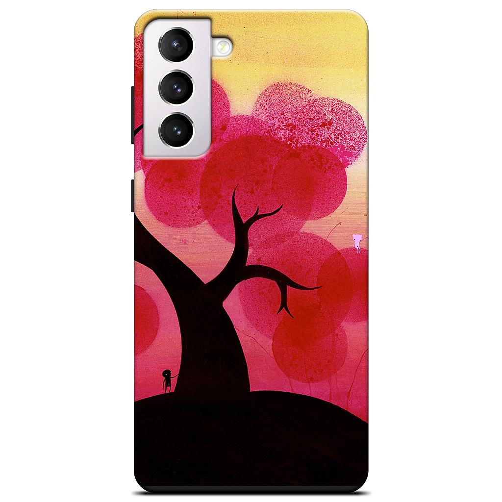 Red Blossoms Samsung Case