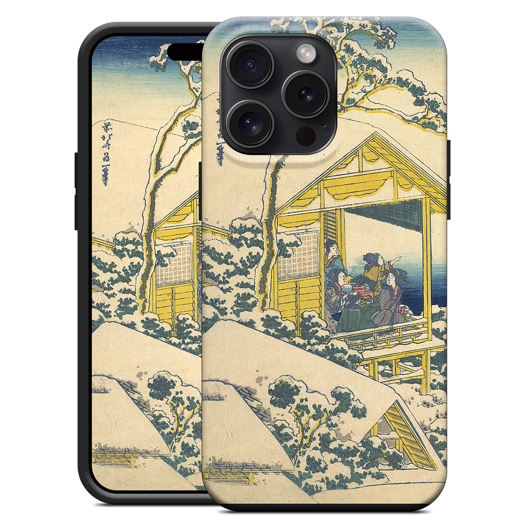 Morning After the Snow at Koishikawa in Edo (Koishikawa yuki no ashita) iPhone Case