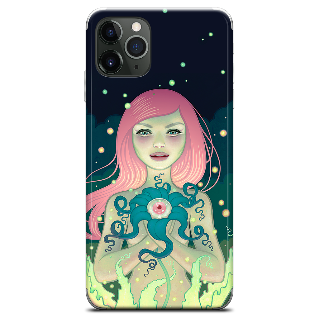 Midnight Bloom iPhone Skin