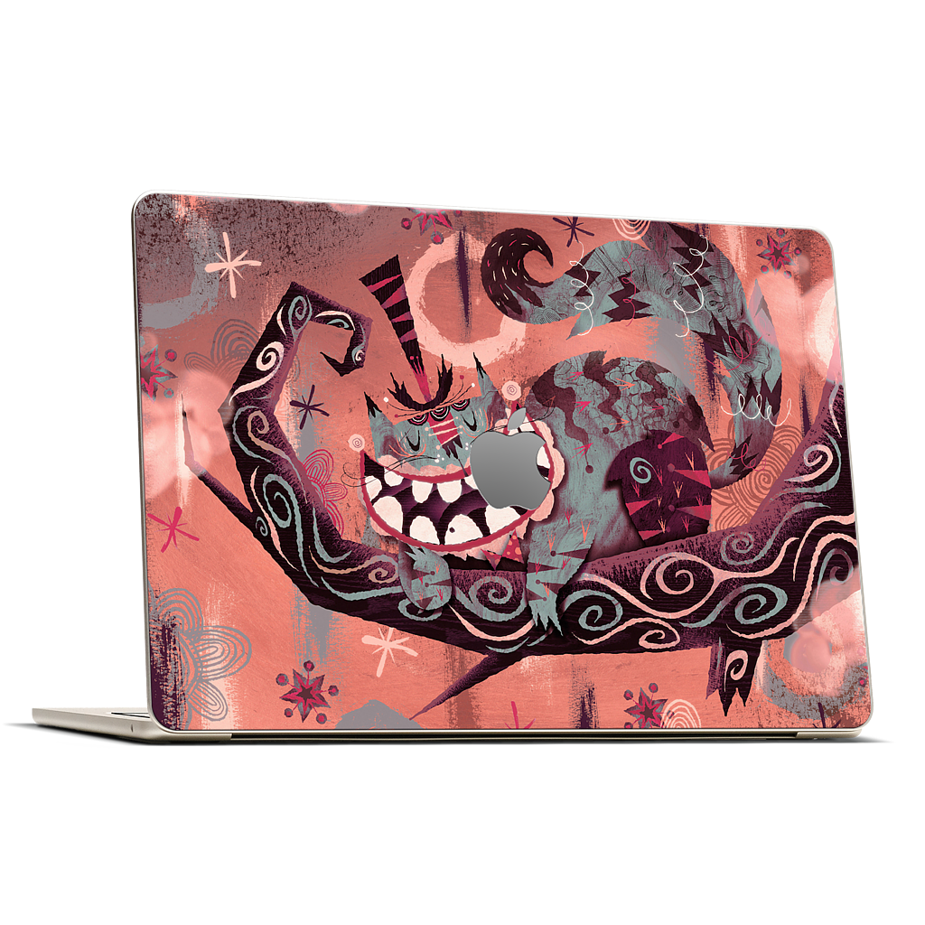 Cheshire Cat MacBook Skin