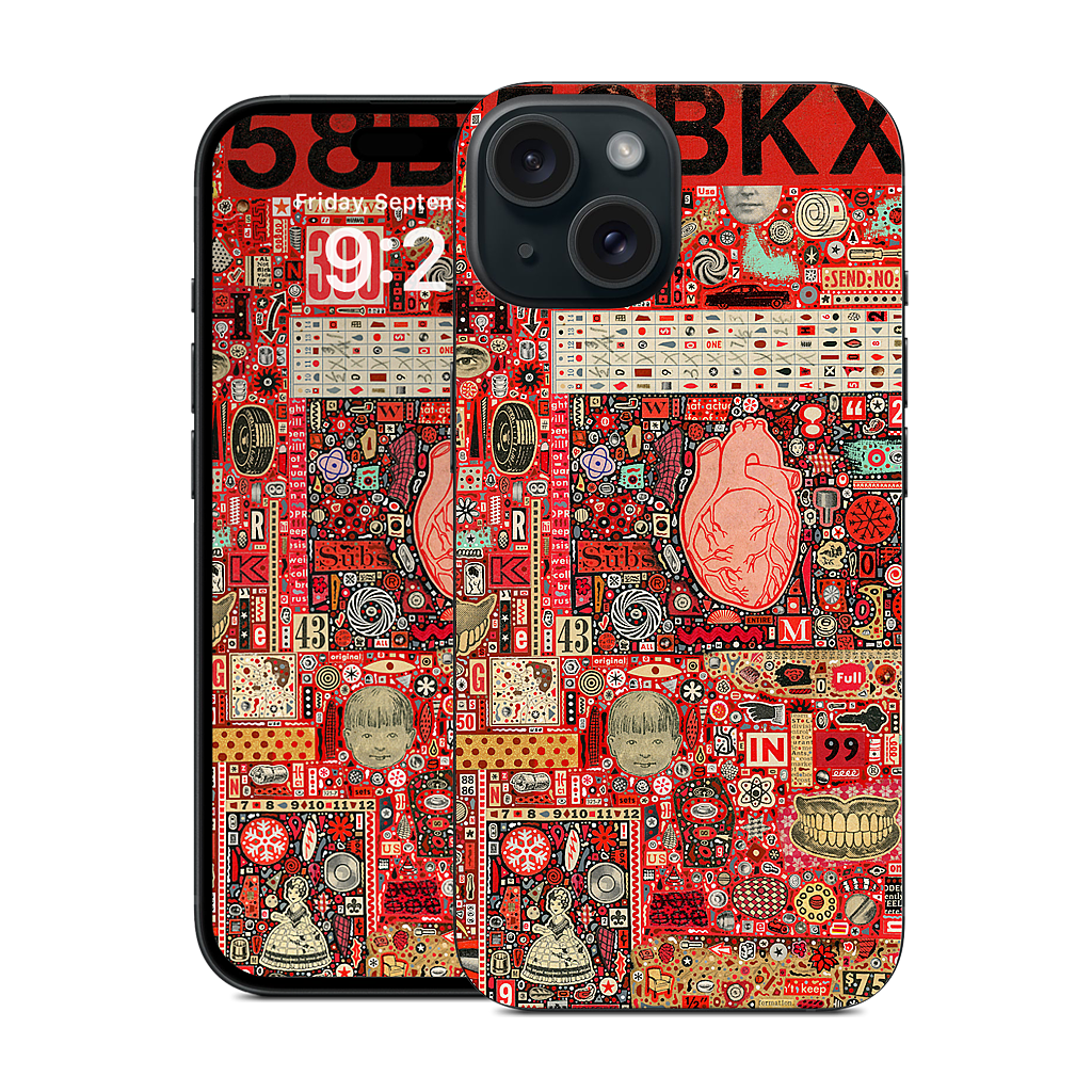 Big Numbers - Heart and Teeth iPhone Skin