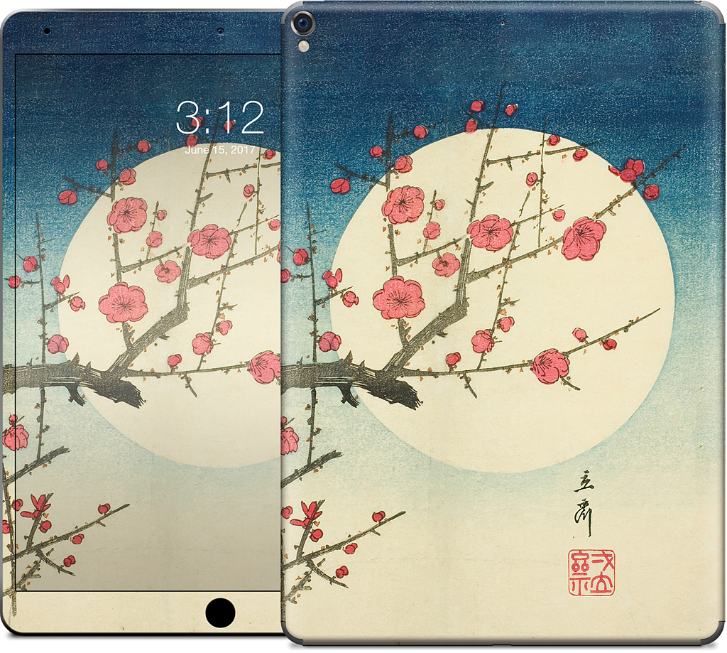 Red Plum Branch iPad Skin