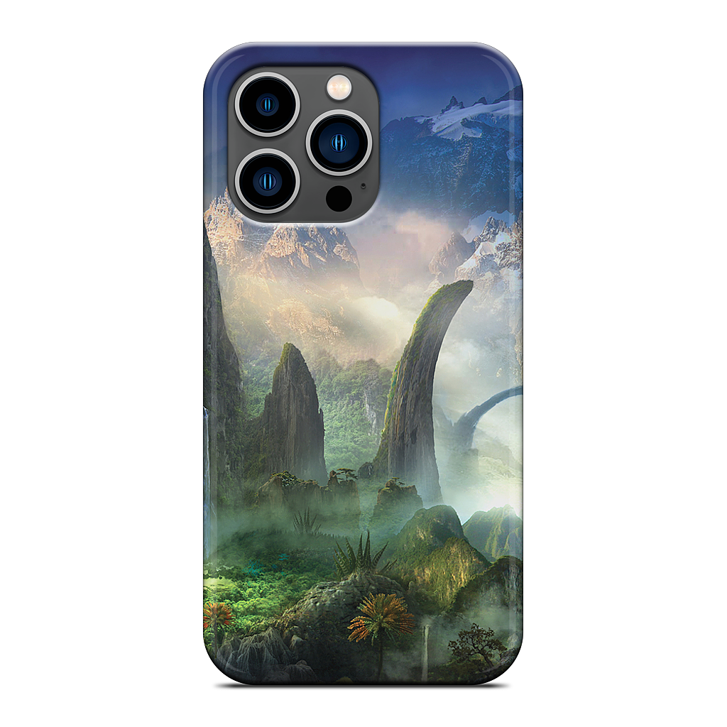 Great North Road iPhone Case