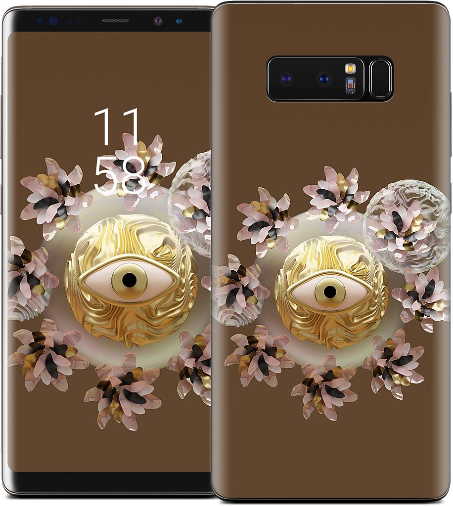 Golden Flowers Samsung Skin