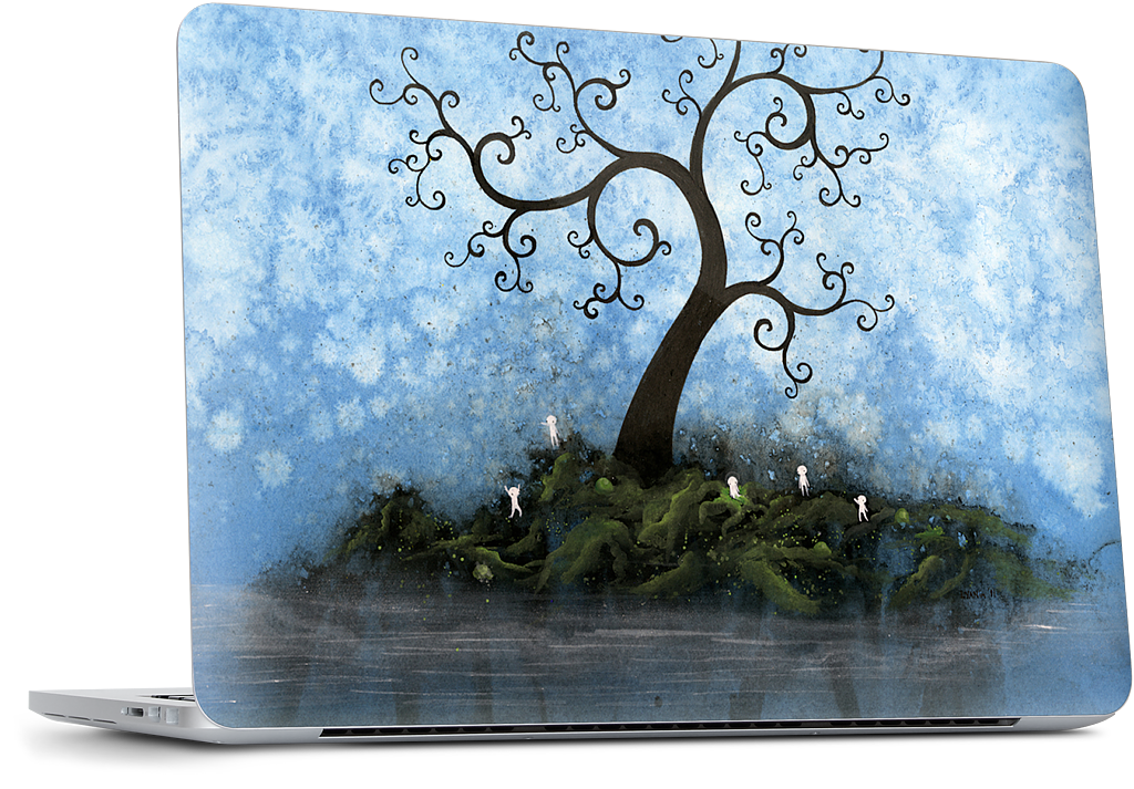 The Island MacBook Skin