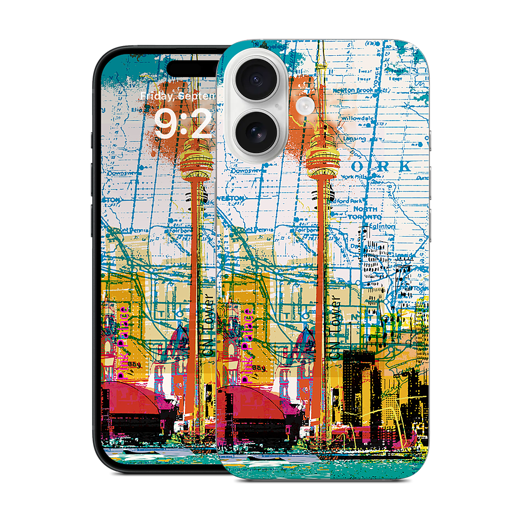 Toronto Skyline iPhone Skin