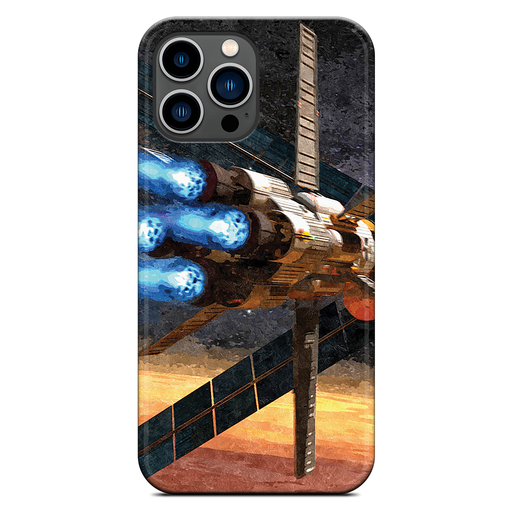 Mars Orbit iPhone Case