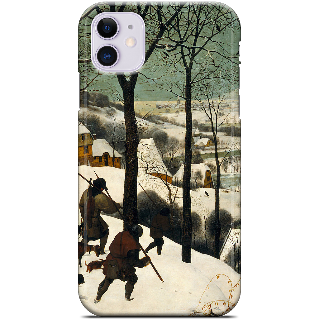 Hunters in the Snow iPhone Case