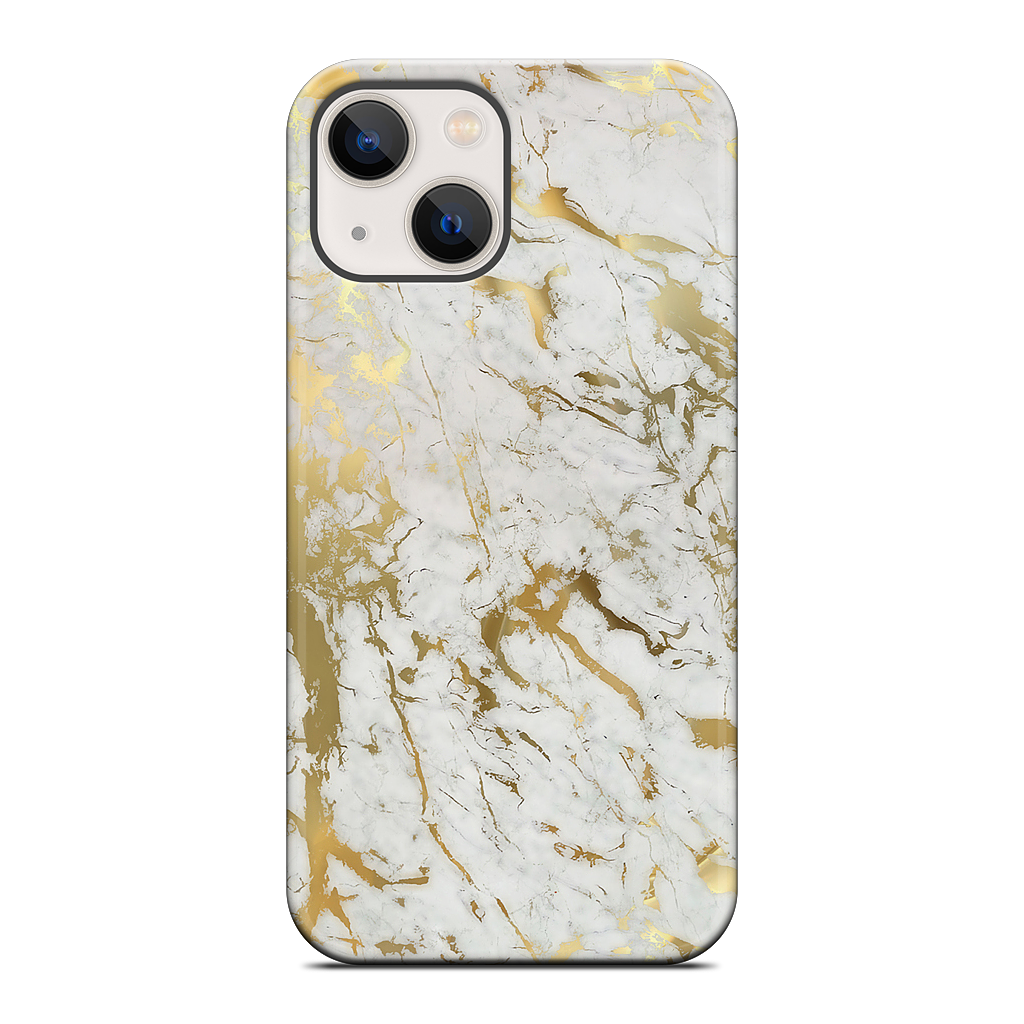 Gold Marble iPhone Case
