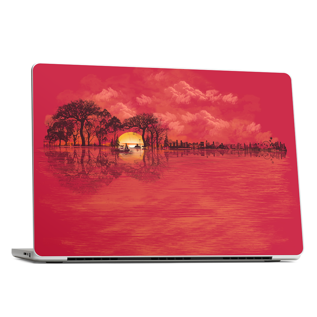 Musical Sunset MacBook Skin
