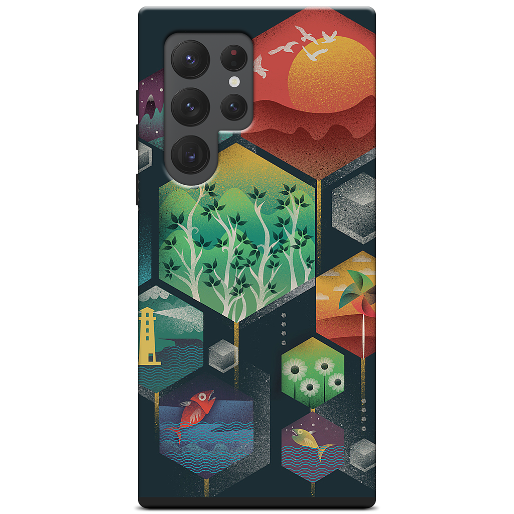 Geometrical Wonders Samsung Case