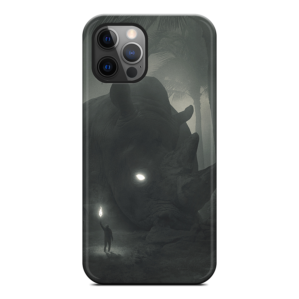 Face of Fear iPhone Case