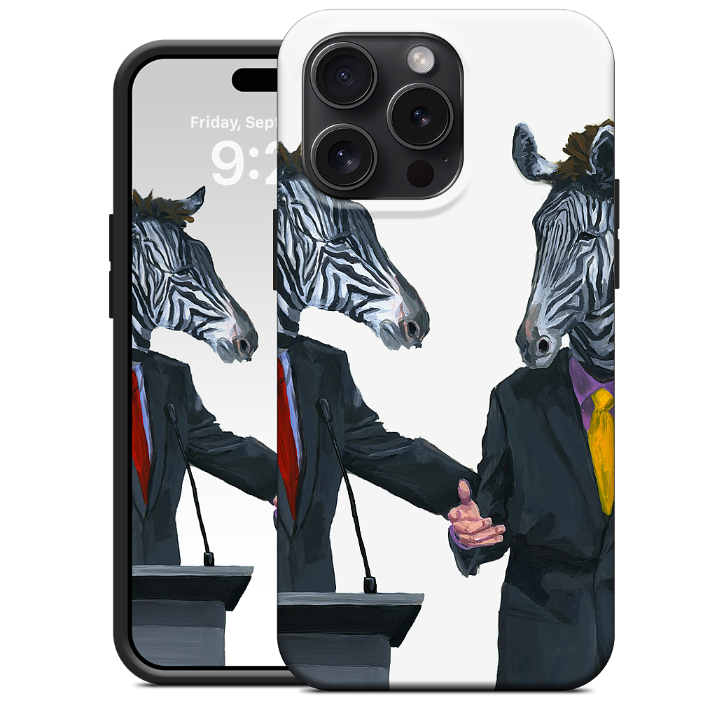 Education, The Commerce And Let's See... iPhone Case