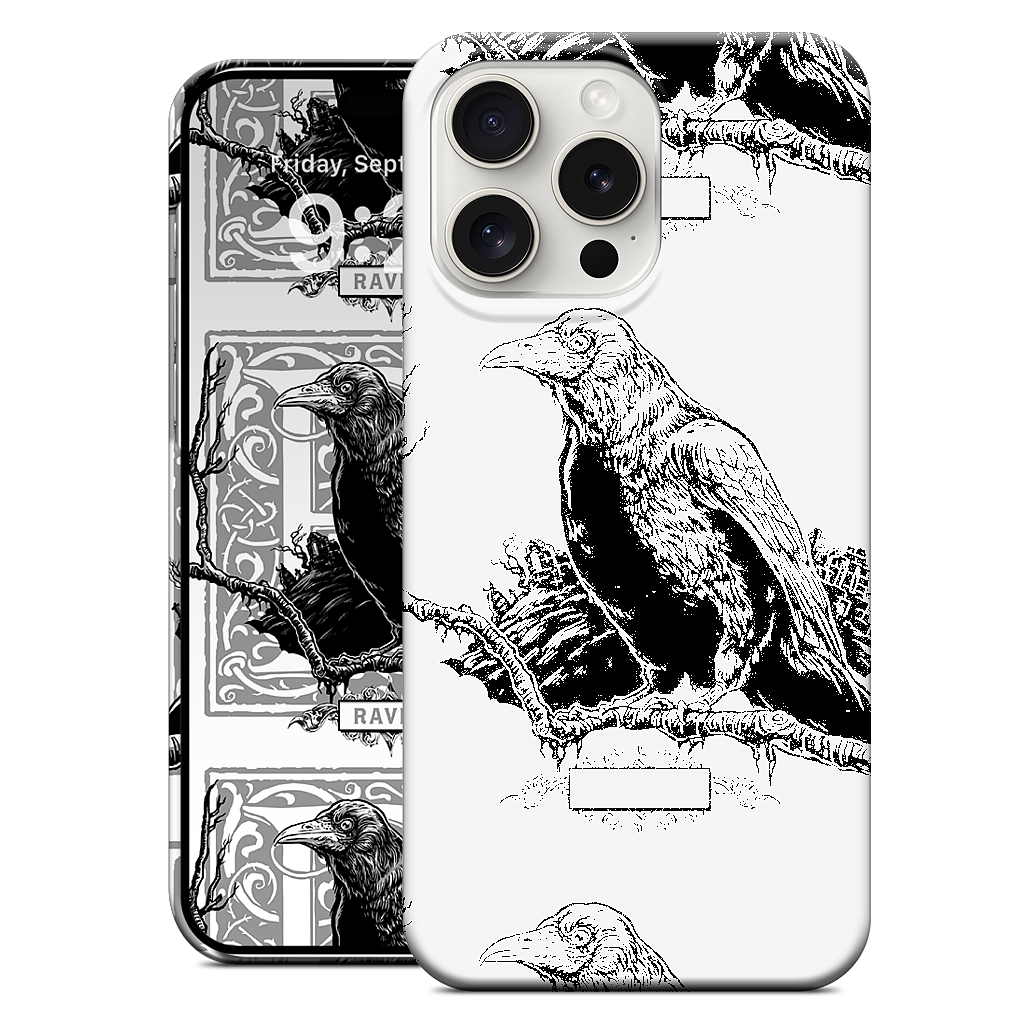 R Is For Raven iPhone Case