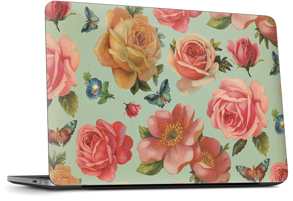 Rose Dell Laptop Skin