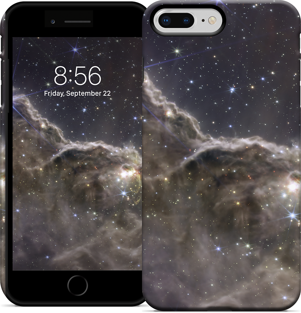 Cosmic Cliffs of Carina (MIRI and NIRCam Image) iPhone Case