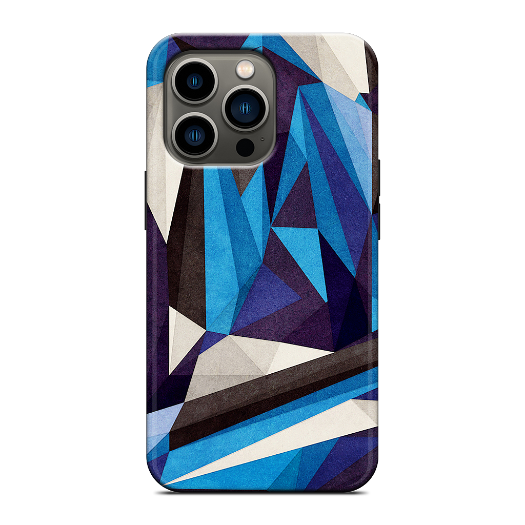 Blue Something iPhone Case