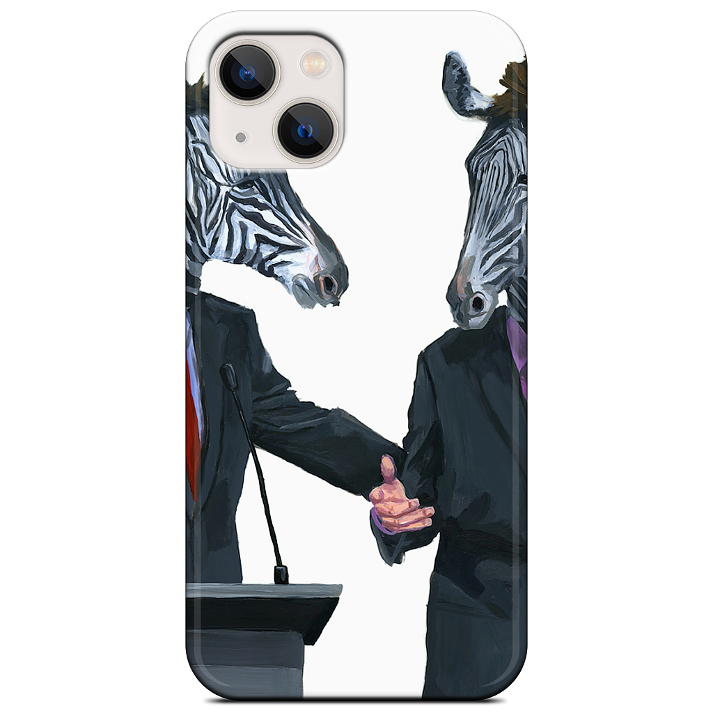 Education, The Commerce And Let's See... iPhone Case