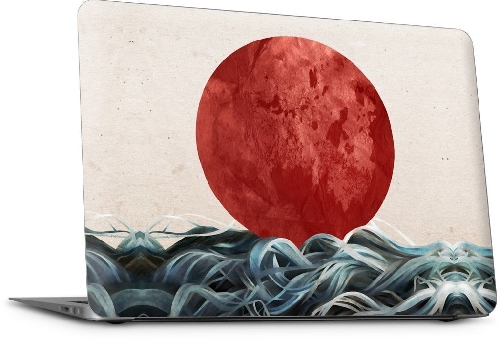 Sunrise in Japan MacBook Skin