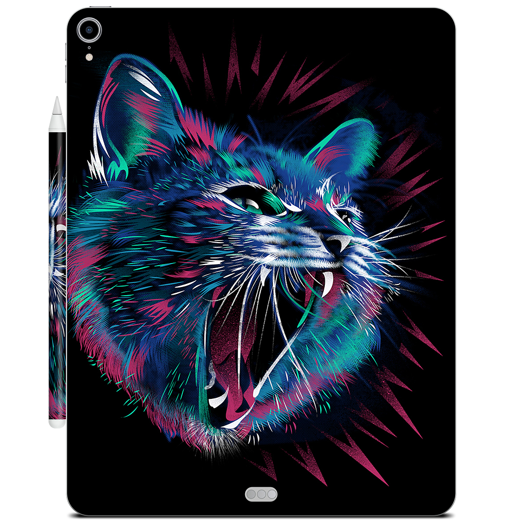 WILD CAT iPad Skin
