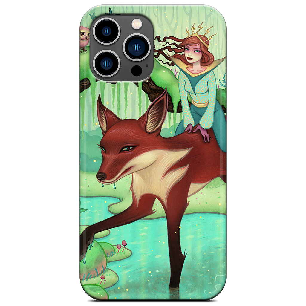 The Fox's Respite iPhone Case