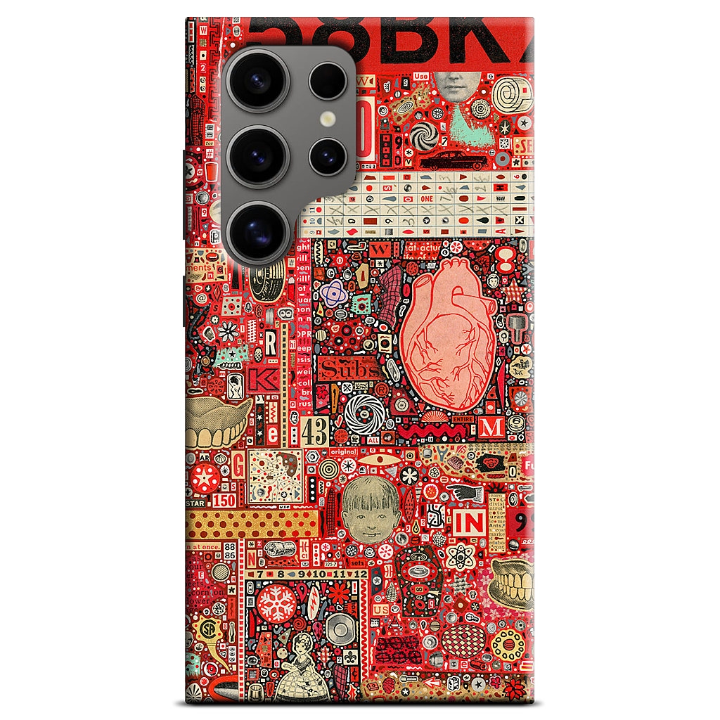 Big Numbers - Heart and Teeth Samsung Case