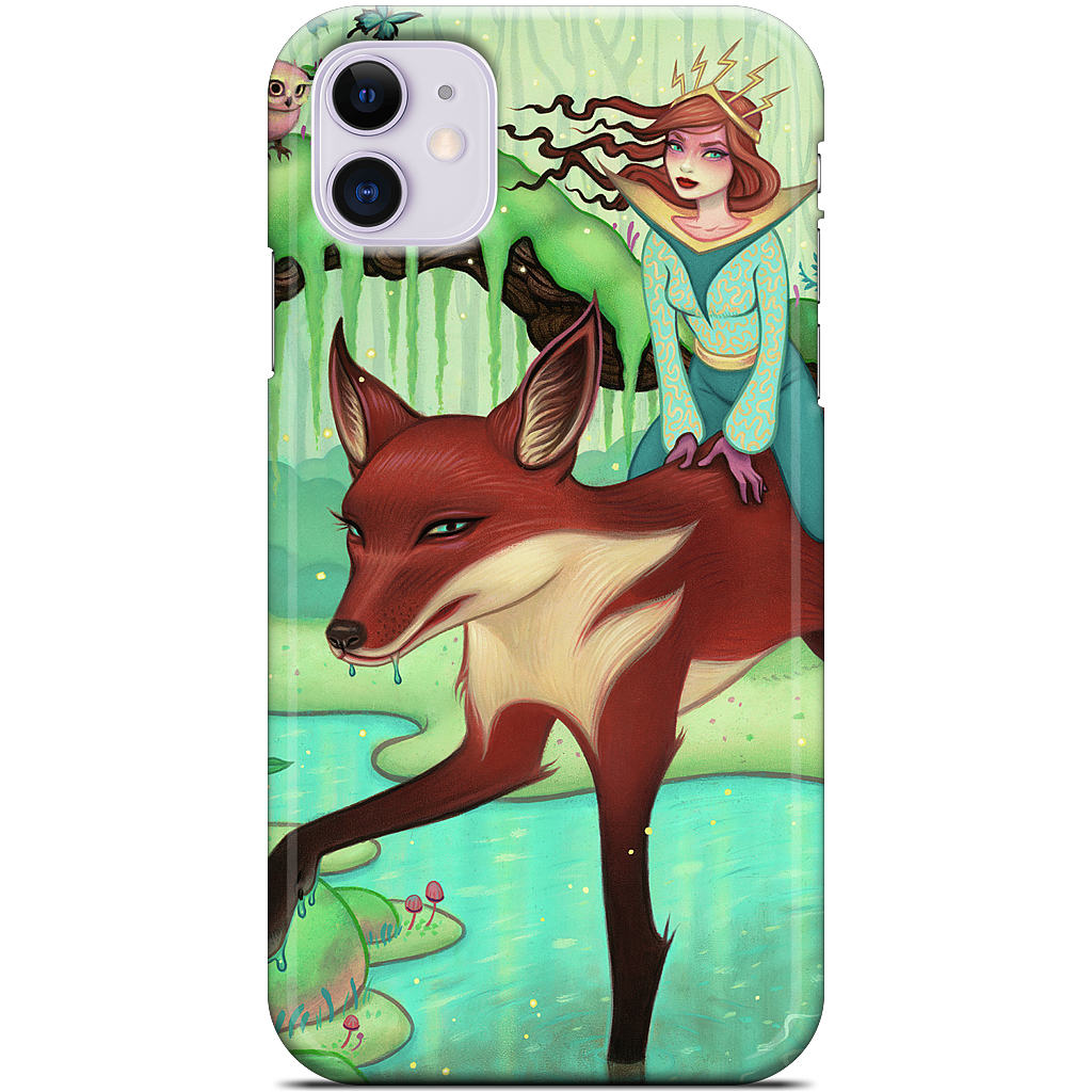 The Fox's Respite iPhone Case