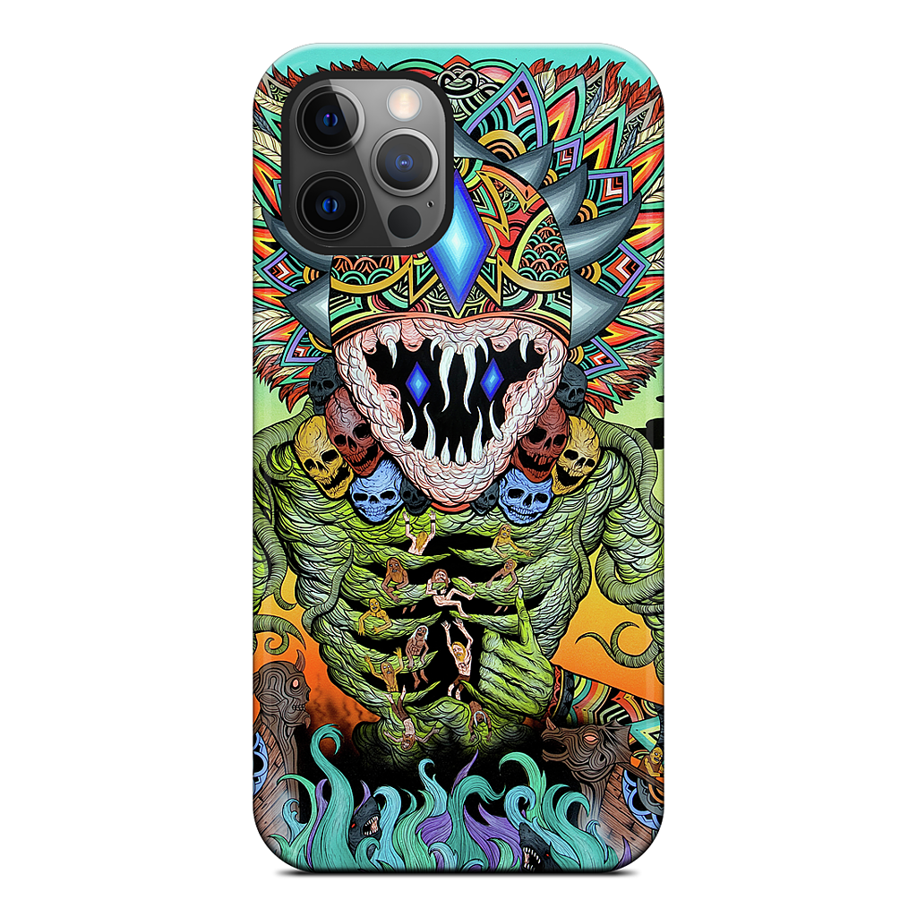 A Gleaming Destroyer iPhone Case