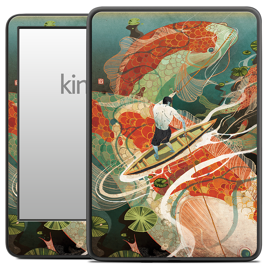 Koi Dance Kindle Skin