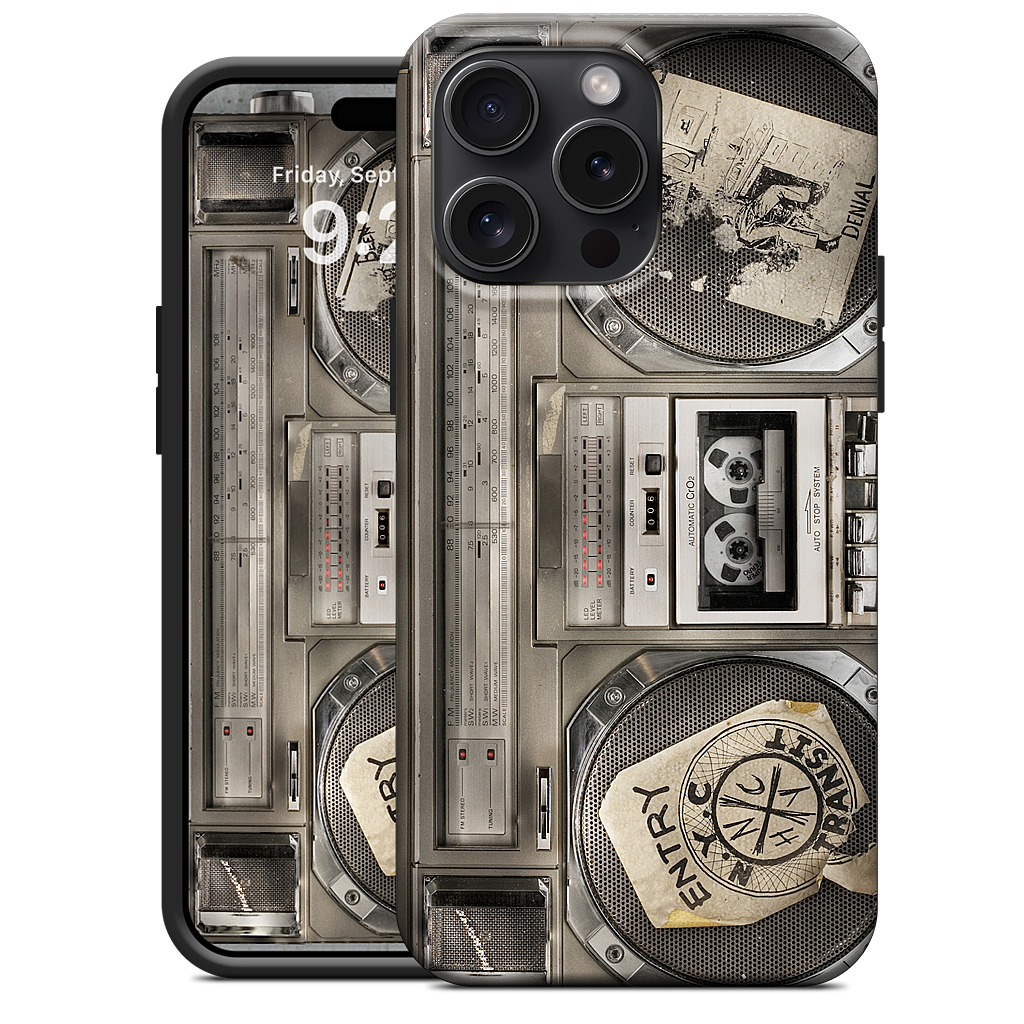 Boombox II iPhone Case