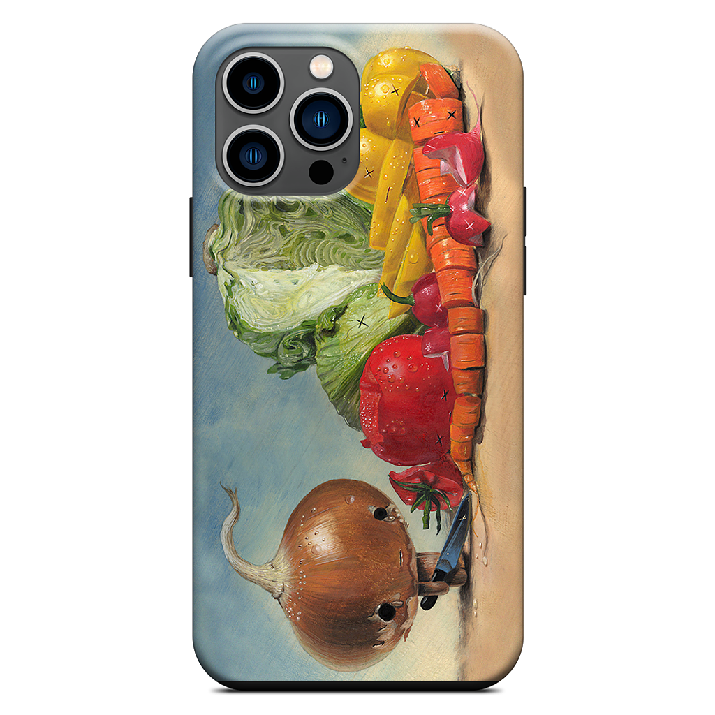 Slice and Dice iPhone Case