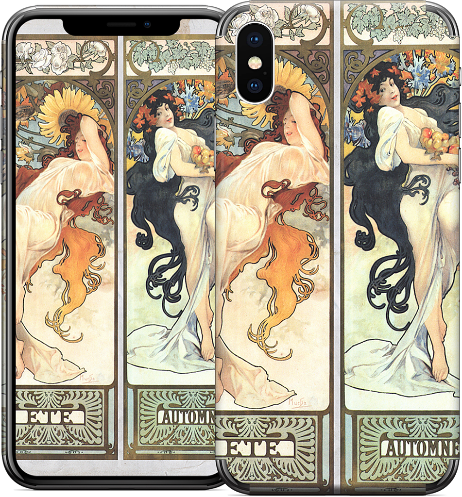 Les Saisons iPhone Skin