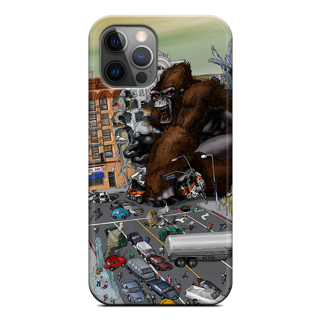 War Of The Monsters iPhone Case