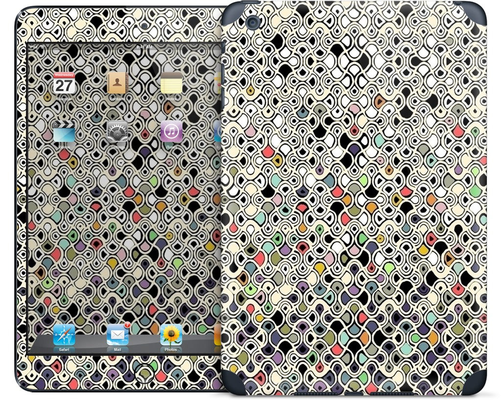 cellular ombre iPad Skin