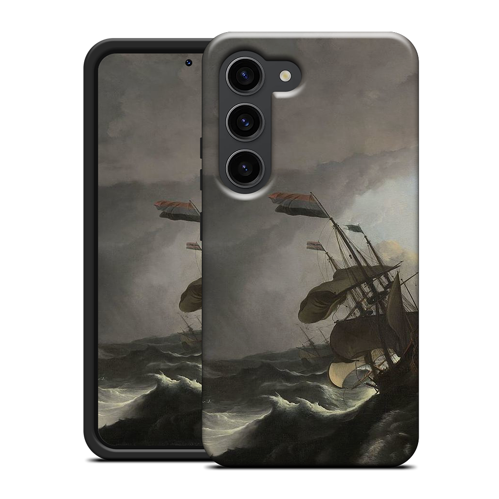 Warships During a Storm Samsung Case