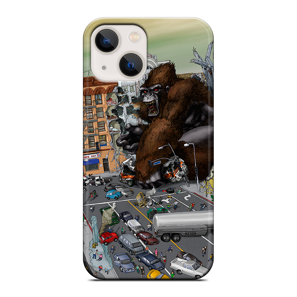 War Of The Monsters iPhone Case