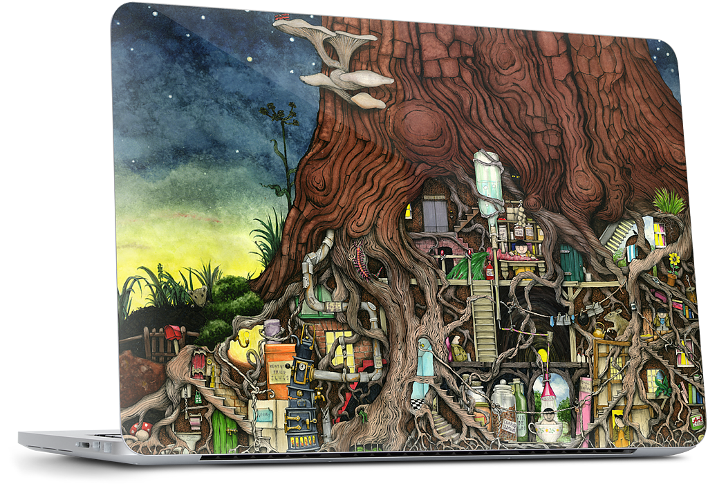 Back 2 Your Roots MacBook Skin