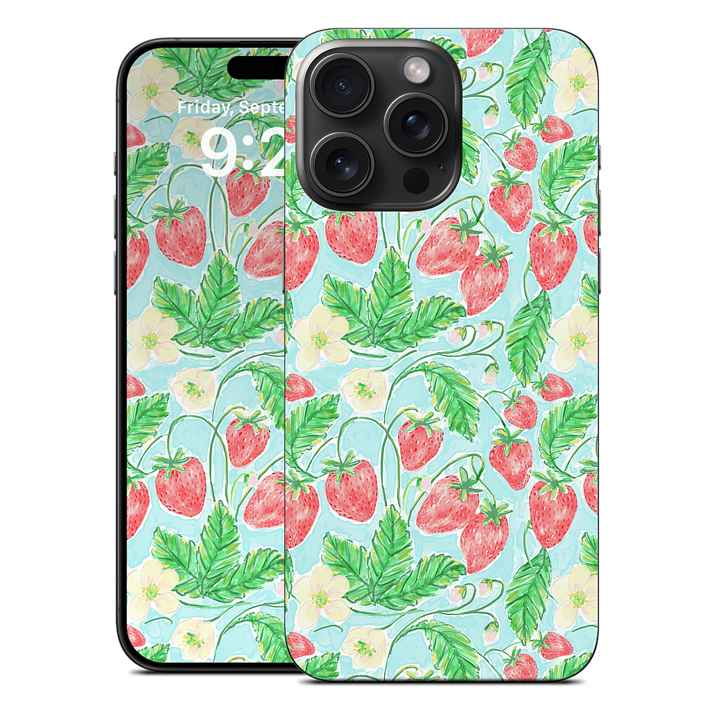Wild Strawberries iPhone Skin