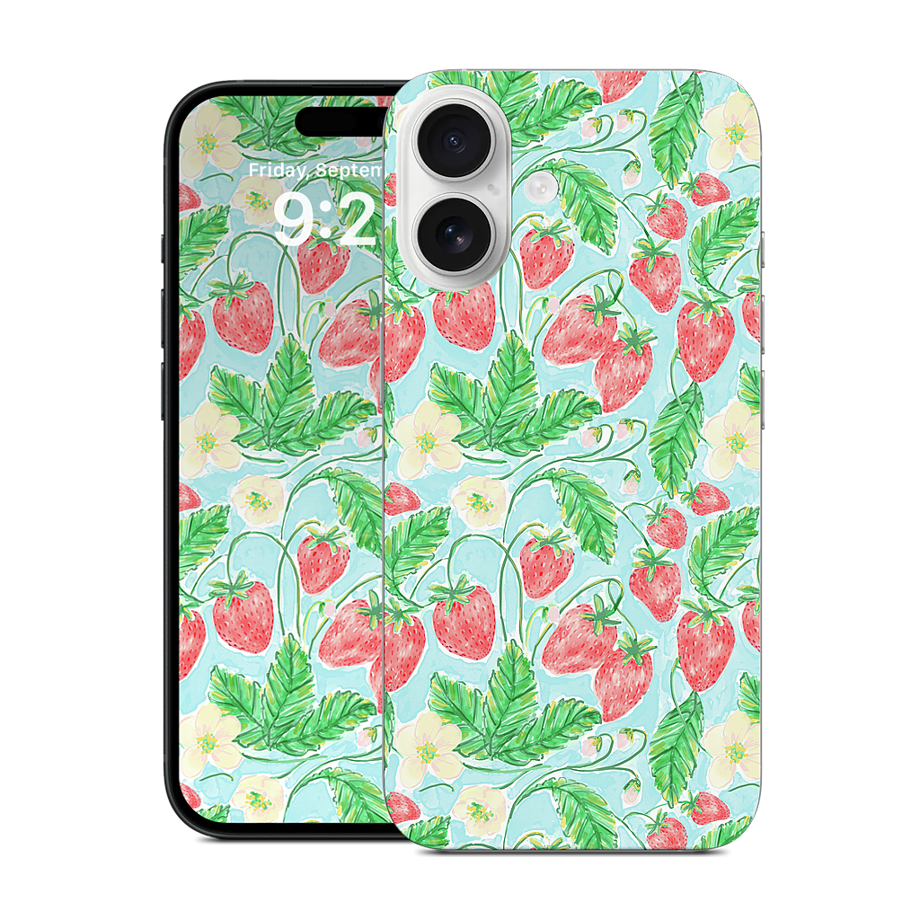 Wild Strawberries iPhone Skin