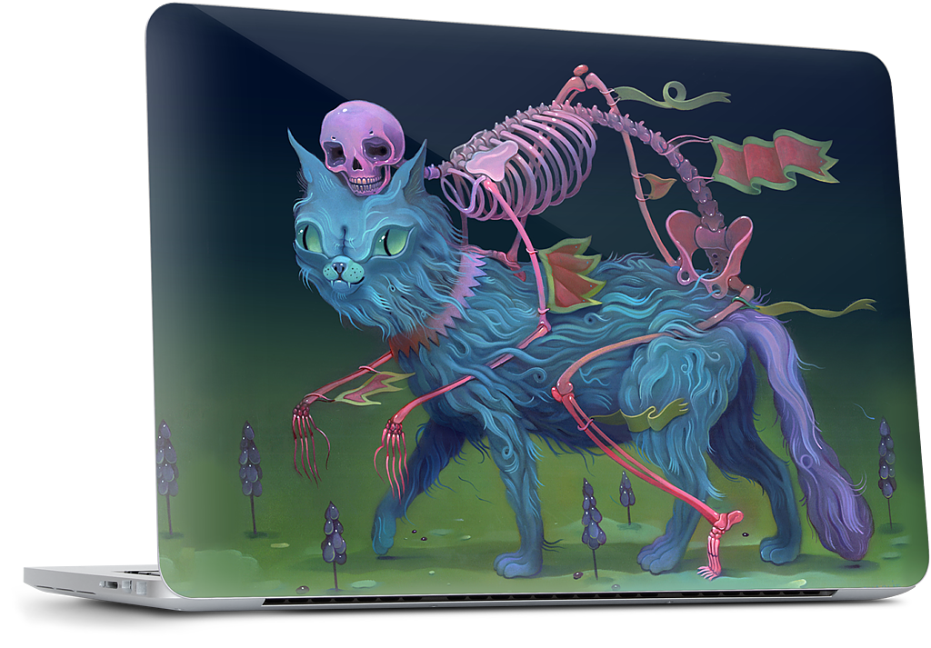 Bone Guide MacBook Skin