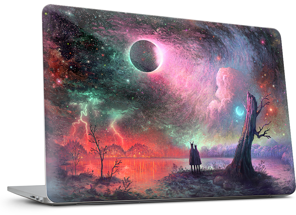 Together Through the Shifting Tides MacBook Skin