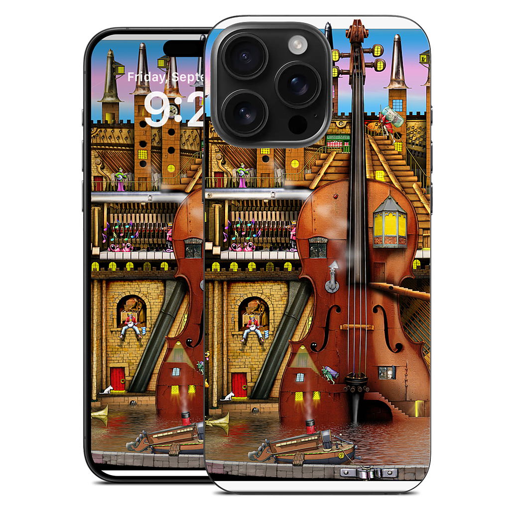 Music Castle iPhone Skin