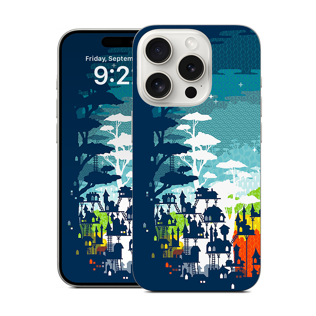 Rainforest City iPhone Skin