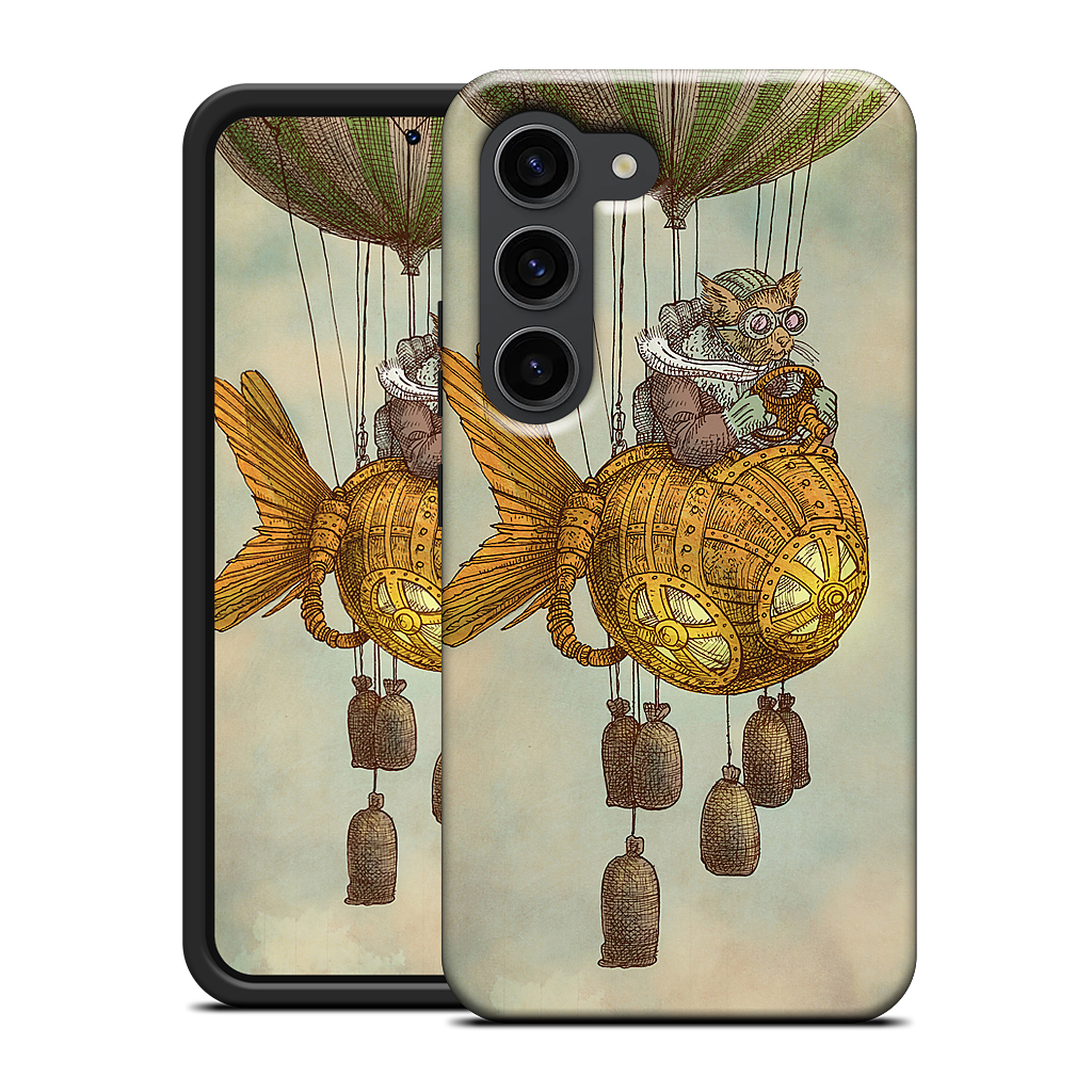 Around The World In A GoldfishFlyer Samsung Case